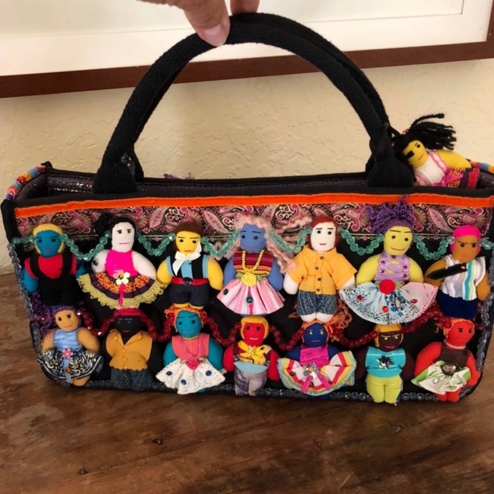 Colorful Handmade Women Bag by a Brazilian Designer - Handmade